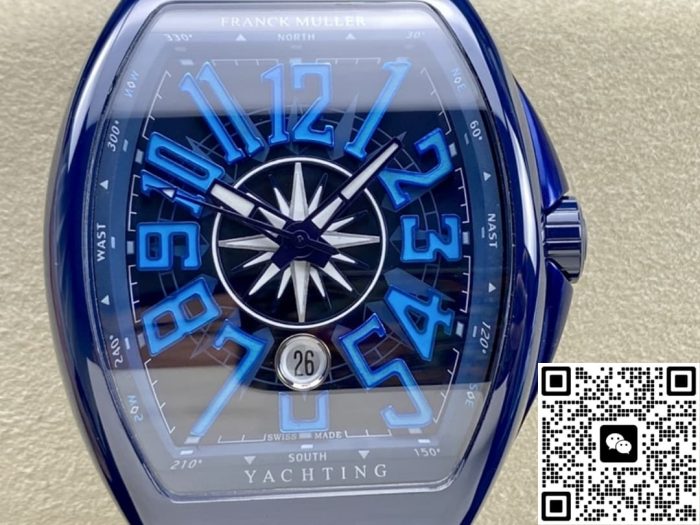 Replica Franck Muller YACHTING V45 SC DT YACHTING OG ABF factory Stainless steel case - Image 2