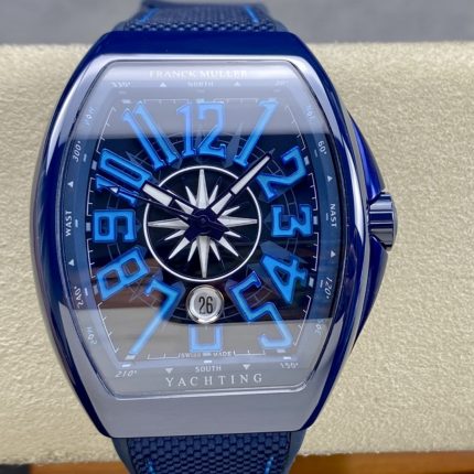 Replica Franck Muller YACHTING V45 SC DT YACHTING OG ABF factory Stainless steel case