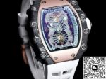 Replica Richard Mille RM21-01 RM Factory Tourbillon rubber strap - Image 14