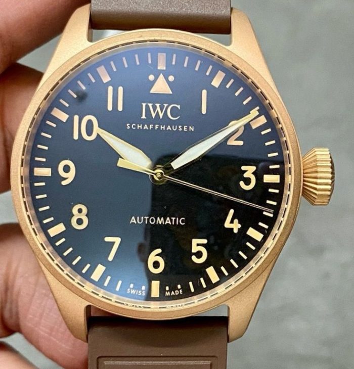 Replica IWC Pilot’s Watch IW329703-001 M+ Factory Black Dial - Image 1
