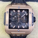 Replica Hublot SQUARE BANG UNICO 821.OX.0180.RX BB Factory Sapphire dial