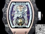 Replica Richard Mille RM21-01 RM Factory Tourbillon rubber strap - Image 16
