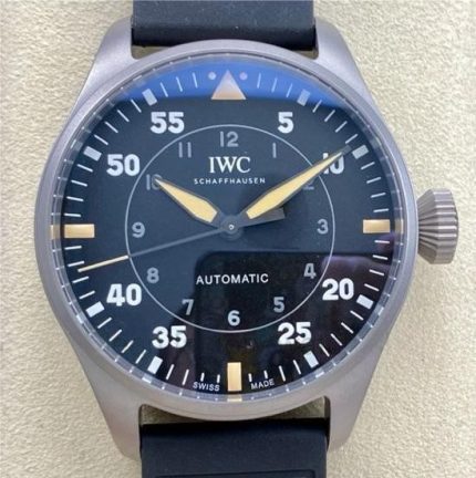 Replica IWC Pilot’s Watch IW329701-001 M+ Factory Titanium case