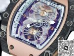 Replica Richard Mille RM21-01 RM Factory Tourbillon rubber strap - Image 4