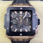 Replica Hublot SQUARE BANG UNICO 821.OM.0180.RX BB Factory Skeleton dial - Image 10