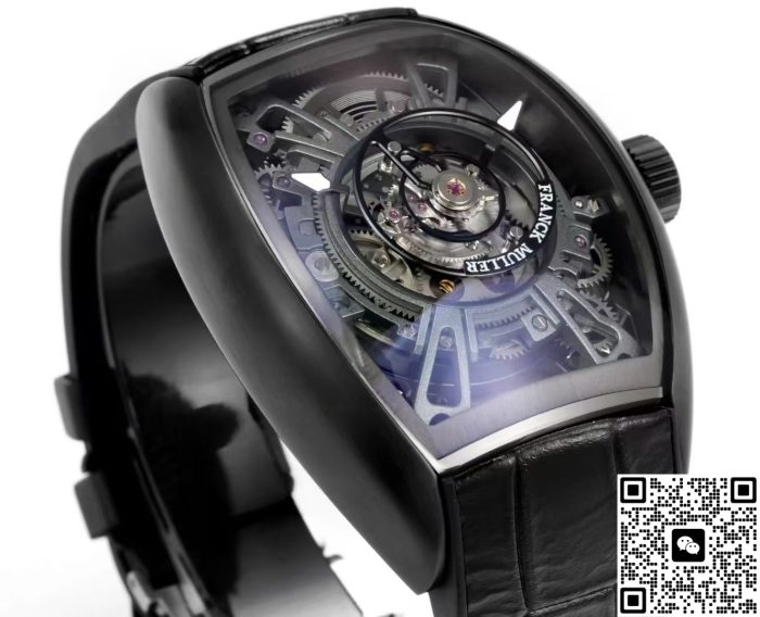 Replica Franck Muller V45 Tourbillon NEW Factory Black case - Image 4