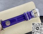 Replica Chopard HAPPY SPORT 278578-6004 YF Factory Alligator leather strap - Image 10