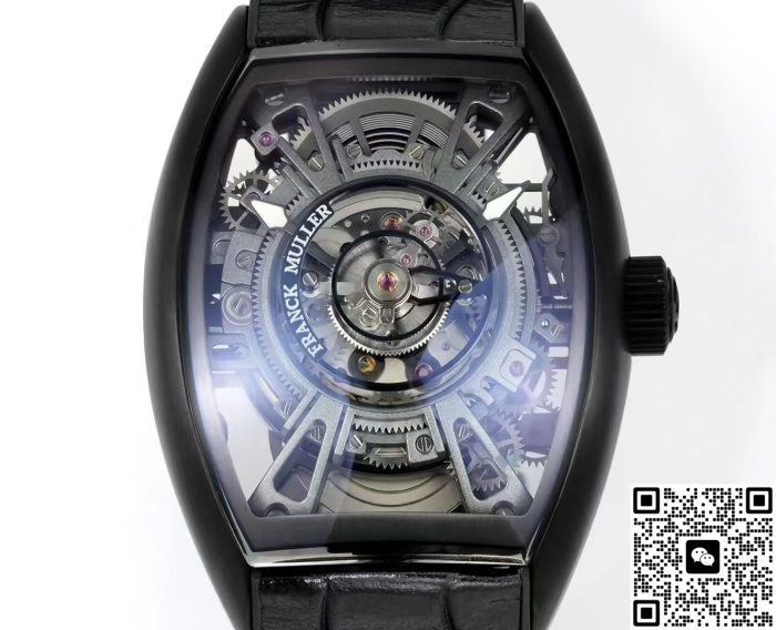 Replica Franck Muller V45 Tourbillon NEW Factory Black case - Image 8