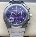 Replica Audemars Piguet Royal Oak 26240BC.OO.1320BC.01 APS Factory Purple dial - Image 11