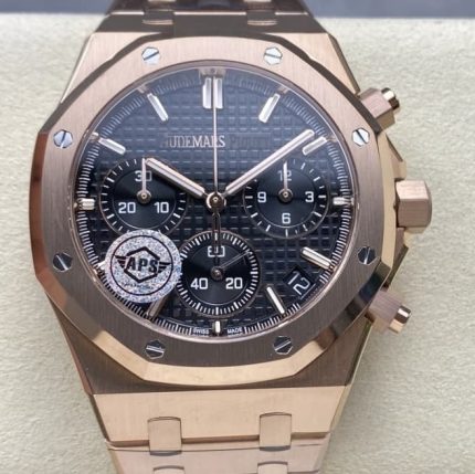 Replica Audemars Piguet Royal Oak 26240OR.OO.1320OR.06 APS Factory Black Dial