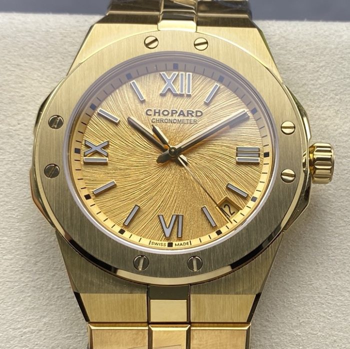 Replica Chopard Snow Mountain Pride 295363-0001 GH Factory Gold dial - Image 1