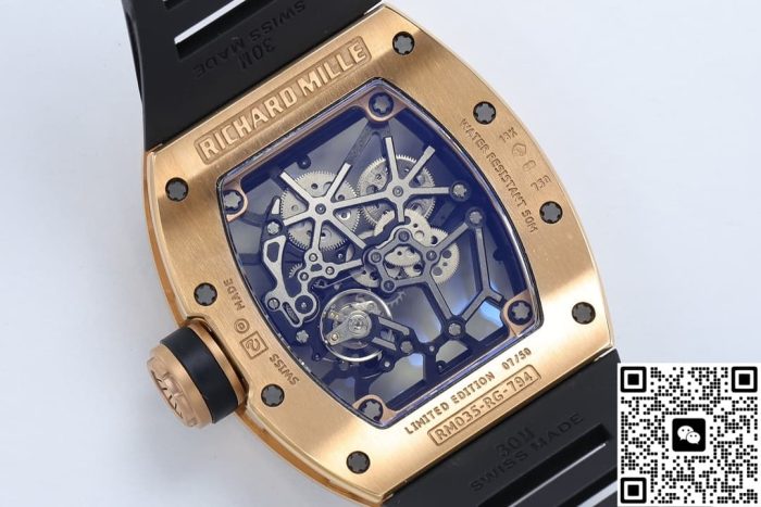 Replica Richard Mille RM035 ZF Factory Chronograph function - Image 8