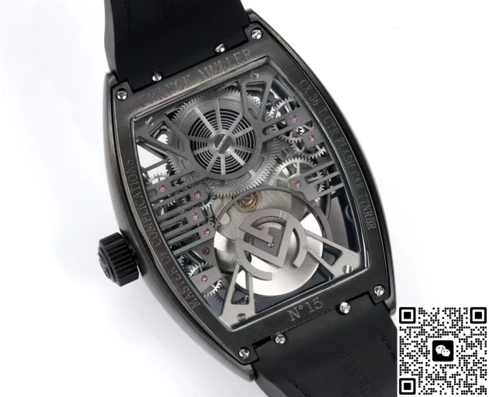 Replica Franck Muller V45 Tourbillon NEW Factory Black case - Image 10