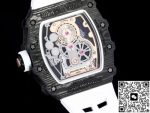 Replica Richard Mille RM21-01 RM Factory Tourbillon rubber strap - Image 21