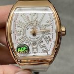 Replica Franck Muller MEN’S COLLECTION V 45 SC DT BR ABF factory Tonneau-shaped dial