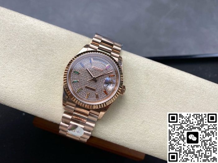 Replica Rolex Day-Date m128235-0039 8+ Factory Week display - Image 4