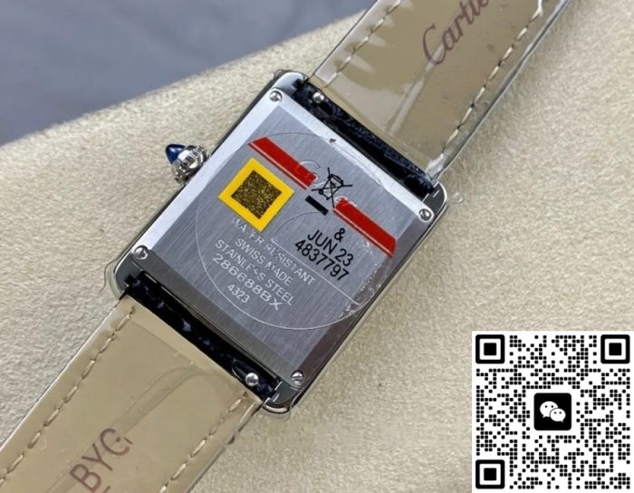 Replica Cartier Tank WSTA0071 DR Factory Square dial - Image 8