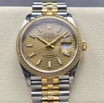 Replica Rolex Datejust M126283RBR-0025 VS Factory Pit pattern - Image 11