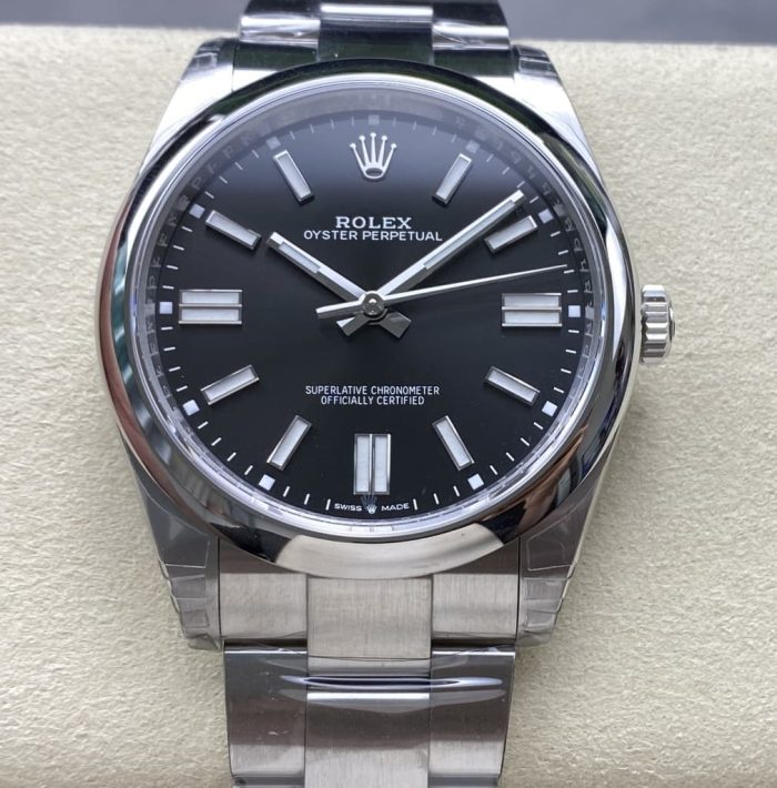 Replica Rolex Oyster Perpetual 134300-0008 VS Factory Black Dial - Image 1