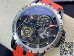 Replica Roger Dubuis Excalibur RDDBEX0549 BBR Factory Red Strap Strap - Image 4
