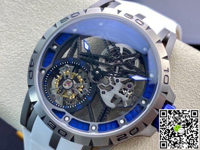 Replica Roger Dubuis Excalibur RDDBEX0479 BBR Factory Skeleton Dial - Image 4