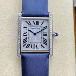 Replica Cartier Tank W4TA0017 F1 Factory Silver grey dial - Image 11