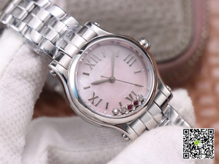Replica Chopard Happy Sport 278573 YF Factory Silver Case - Image 4