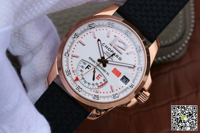 Replica Chopard Classic Racing Mille Miglia 161272-5001 V6 Factory Black Strap - Image 4