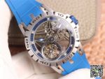 Replica Roger Dubuis Excalibur Spidr RDDBEX0479 JB Factory Blue Strap - Image 16