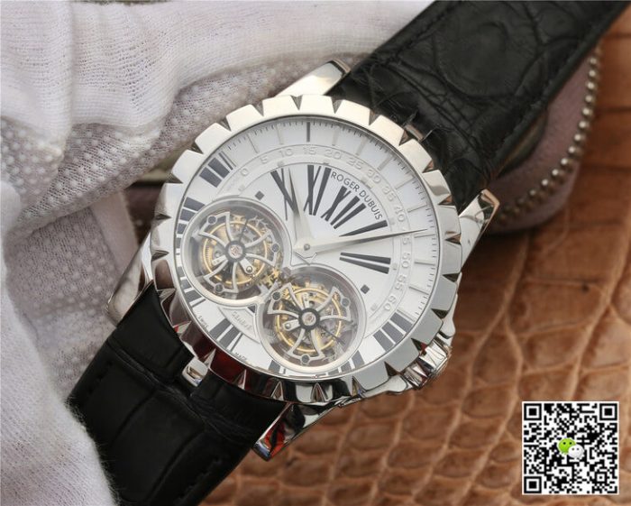 Replica Roger Dubuis Excalibur RDDBEX0250 JB Factory Black Strap - Image 4