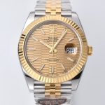 Replica Rolex Datejust m126333-0022 Clean Factory Fluted pattern