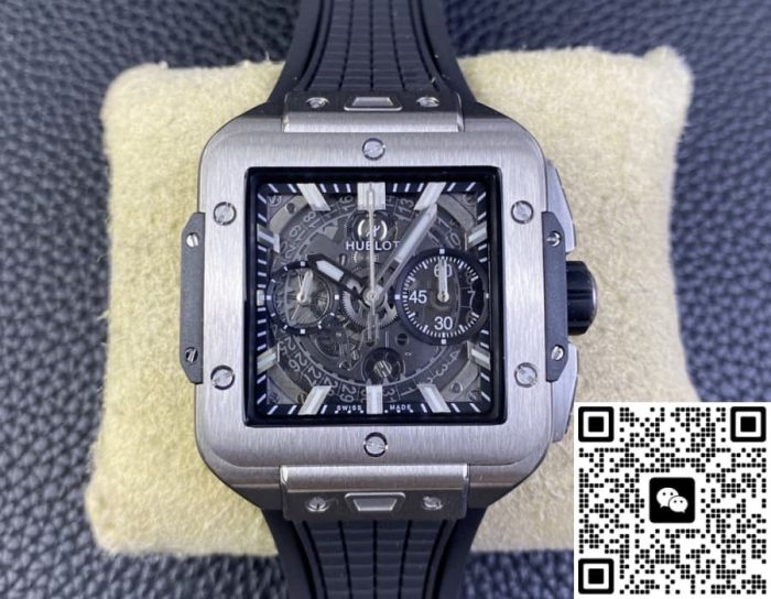 Replica Hublot SQUARE BANG UNICO 821.NX.0170.RX BB Factory Square dial - Image 2