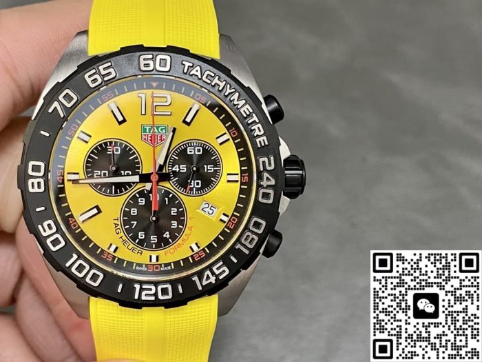 Replica TAG Heuer F1 CAZ101AM.FT8054 Yellow dial - Image 2