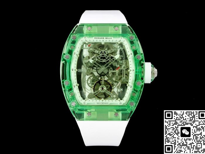 Replica Richard Mille RM56-01 RM Factory Tourbillon Green case - Image 2