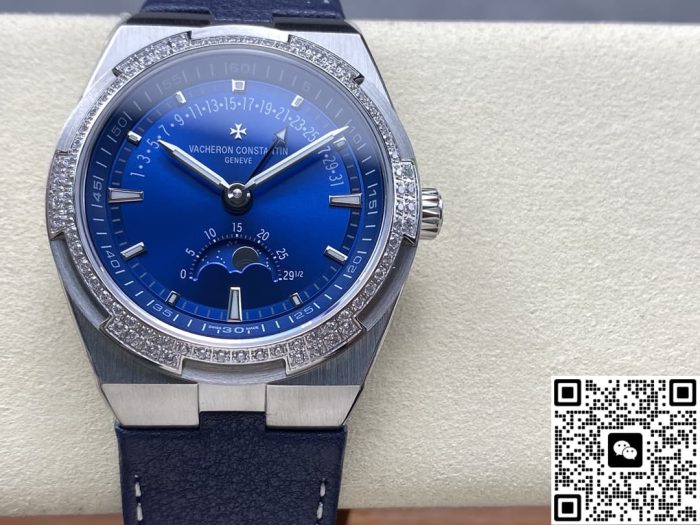 Replica Vacheron Constantin Overseas 4000V-B914 GR Factory Blue dial - Image 2
