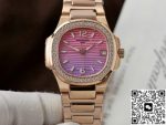 Replica Patek Philippe Nautilus 7010R GR Factory Pink dial - Image 13