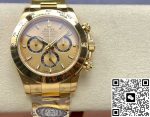 Replica Rolex Cosmograph Daytona m126508-0005 CLEAN Factory Gold strap - Image 2