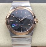 Replica Omega Constellation 123.20.38.21.06.002 OM Factory Sapphire crystal