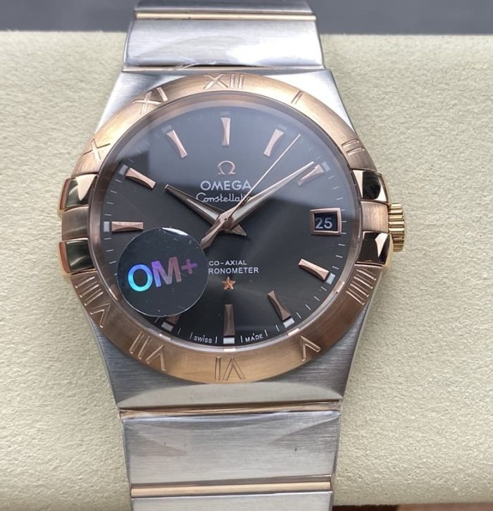 Replica Omega Constellation 123.20.38.21.06.002 OM Factory Sapphire crystal - Image 1