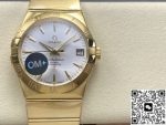 Replica Omega Constellation 123.50.38.21.02.002 OM Factory Folding clasp - Image 13
