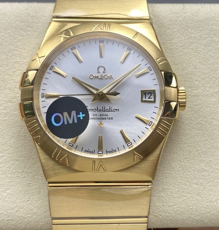Replica Omega Constellation 123.50.38.21.02.002 OM Factory Folding clasp - Image 1