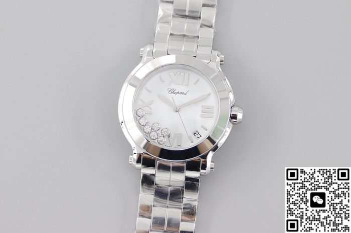 Replica Chopard HAPPY DIAMONDS 278477-3001 YF Factory Stainless Steel - Image 2