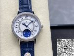Replica Jaeger-LeCoultre Rendez-Vous 357843J OMF Factory Blue strap - Image 2