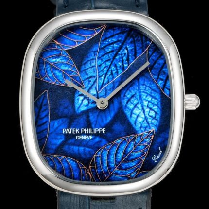 Replica Patek Philippe GOLDEN ELLIPSE 5738-150G-001 TW Factory Blue dial