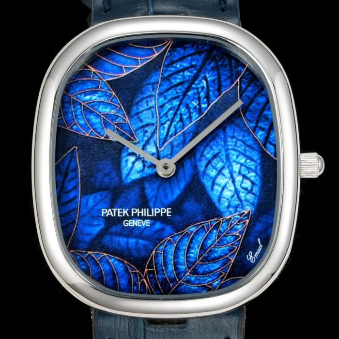 Replica Patek Philippe GOLDEN ELLIPSE 5738-150G-001 TW Factory Blue dial - Image 1