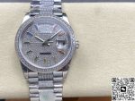 Replica Rolex Day-Date m128349rbr-0012 8+ Factory Pave diamonds - Image 13