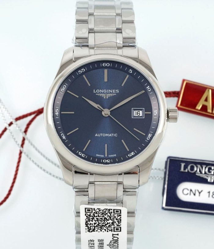 Replica Longines Master Collection L2.893.4.92.6 AF Factory Date display - Image 1
