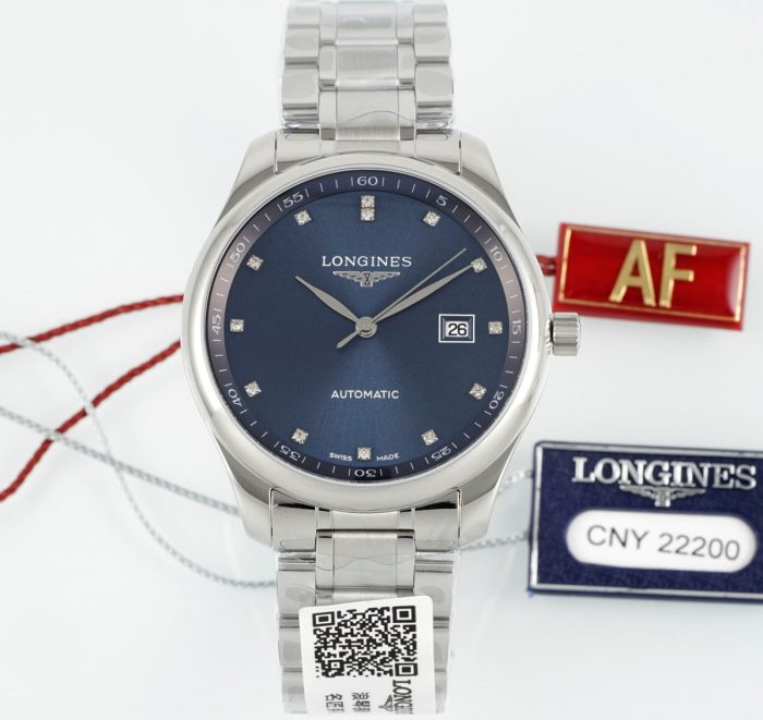 Replica Longines Master Collection L2.893.4.97.6 AF Factory Blue sunburst - Image 1