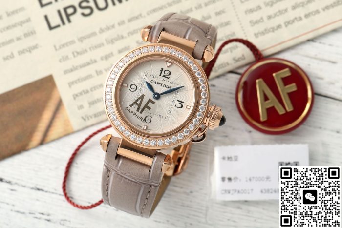 Replica Cartier Pasha WJPA0017 AF Factory Folding clasp - Image 2