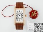 Replica Cartier Tank WJTA0030 AF Factory Diamond bezel - Image 2